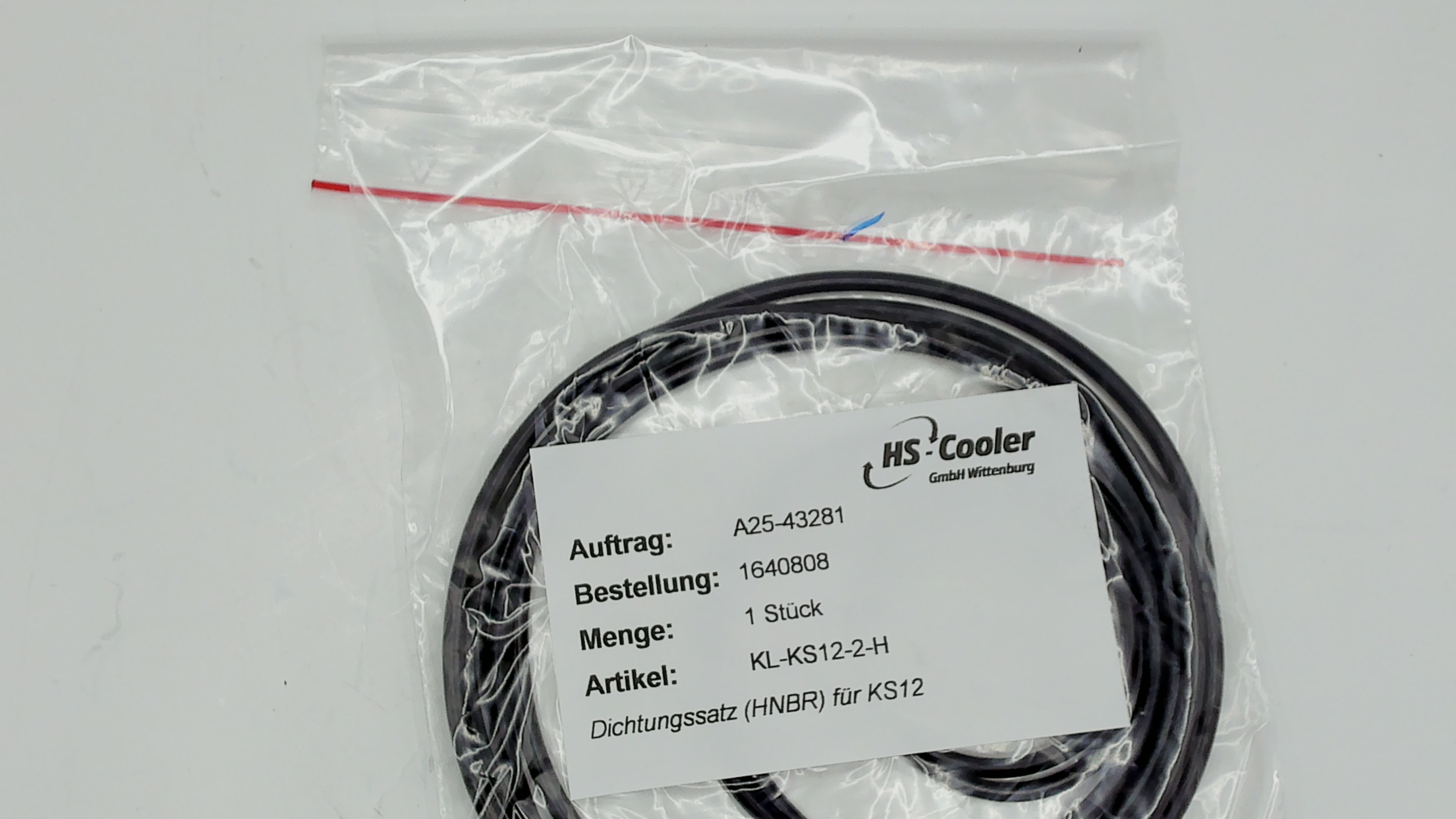 Seal kit (HNBR) for KS12 KL-KS12-2-H