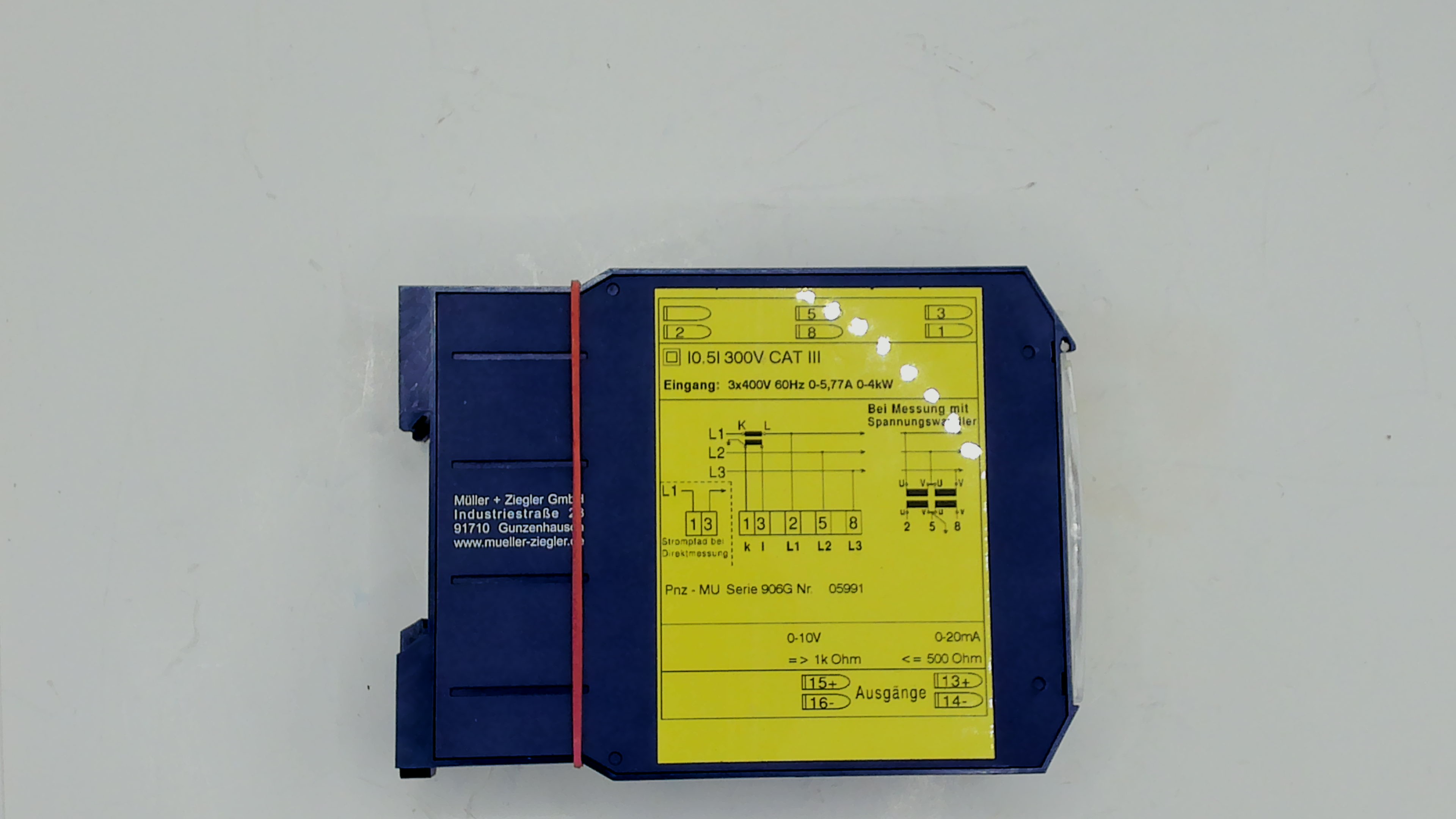 Pnz-MU Eingang 3 x 400 V