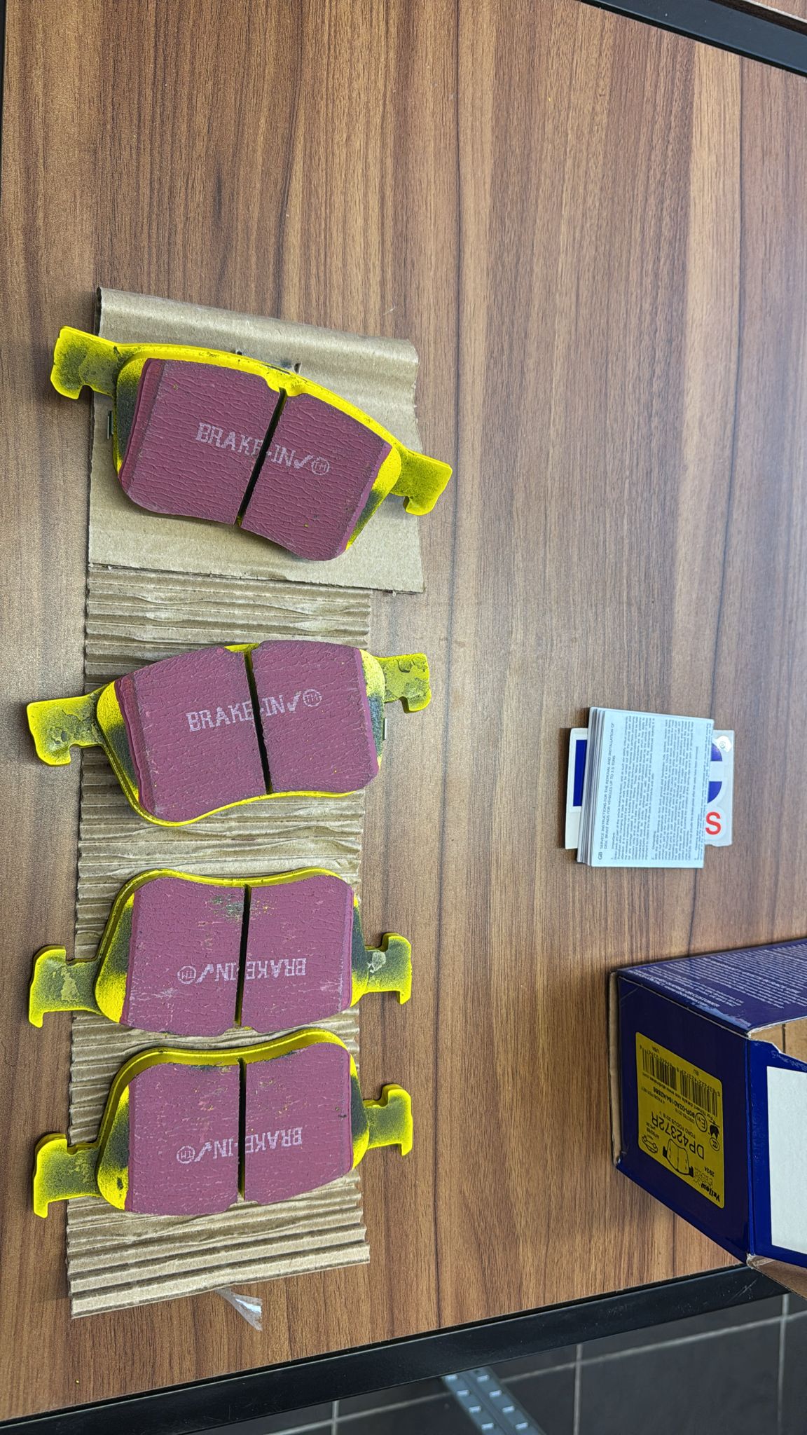 ST EBC Yellowstuff Front Brake Pads