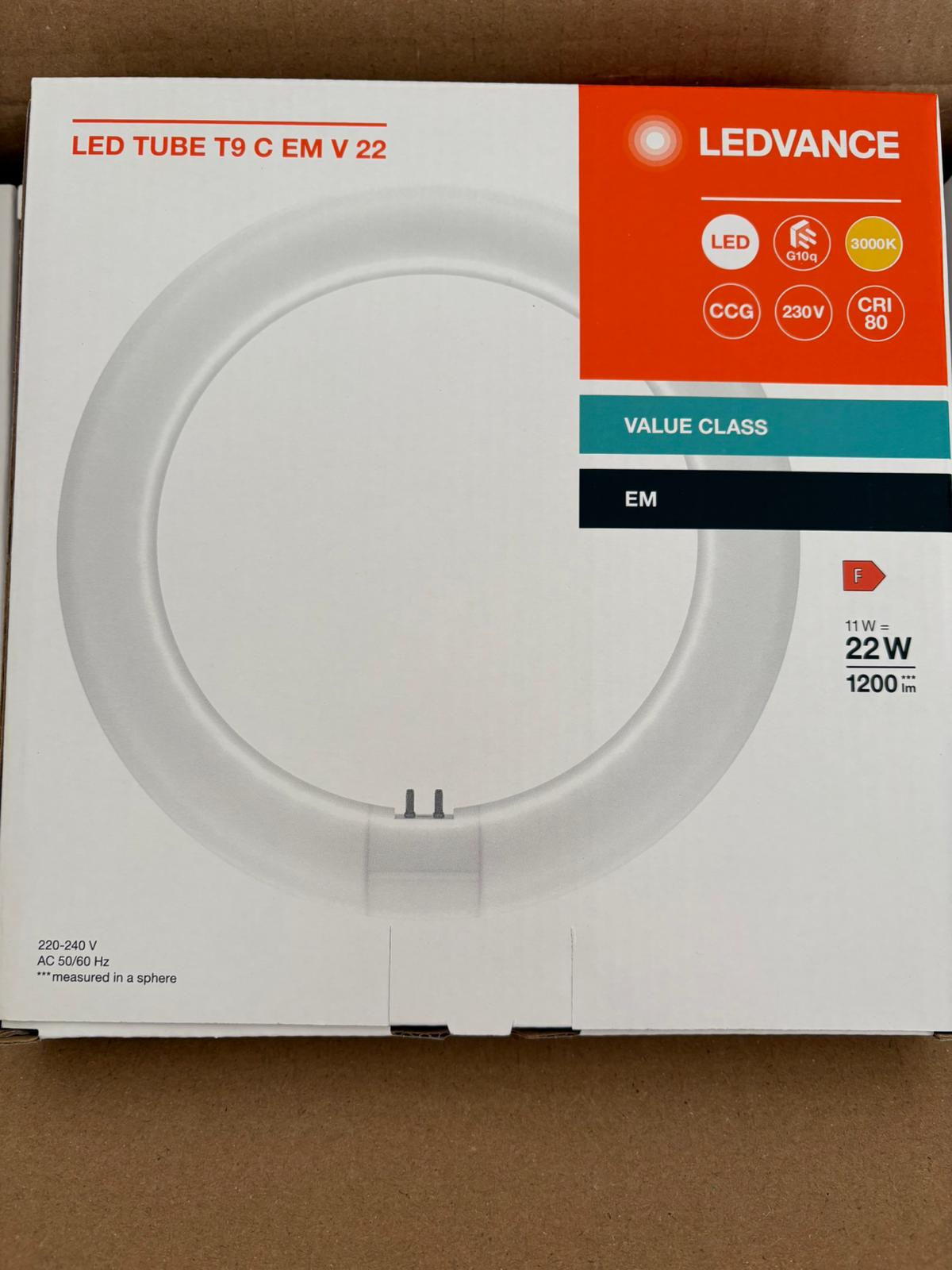 LED TUBE T9 C 22 EM VALUE 11W 830 G10Q