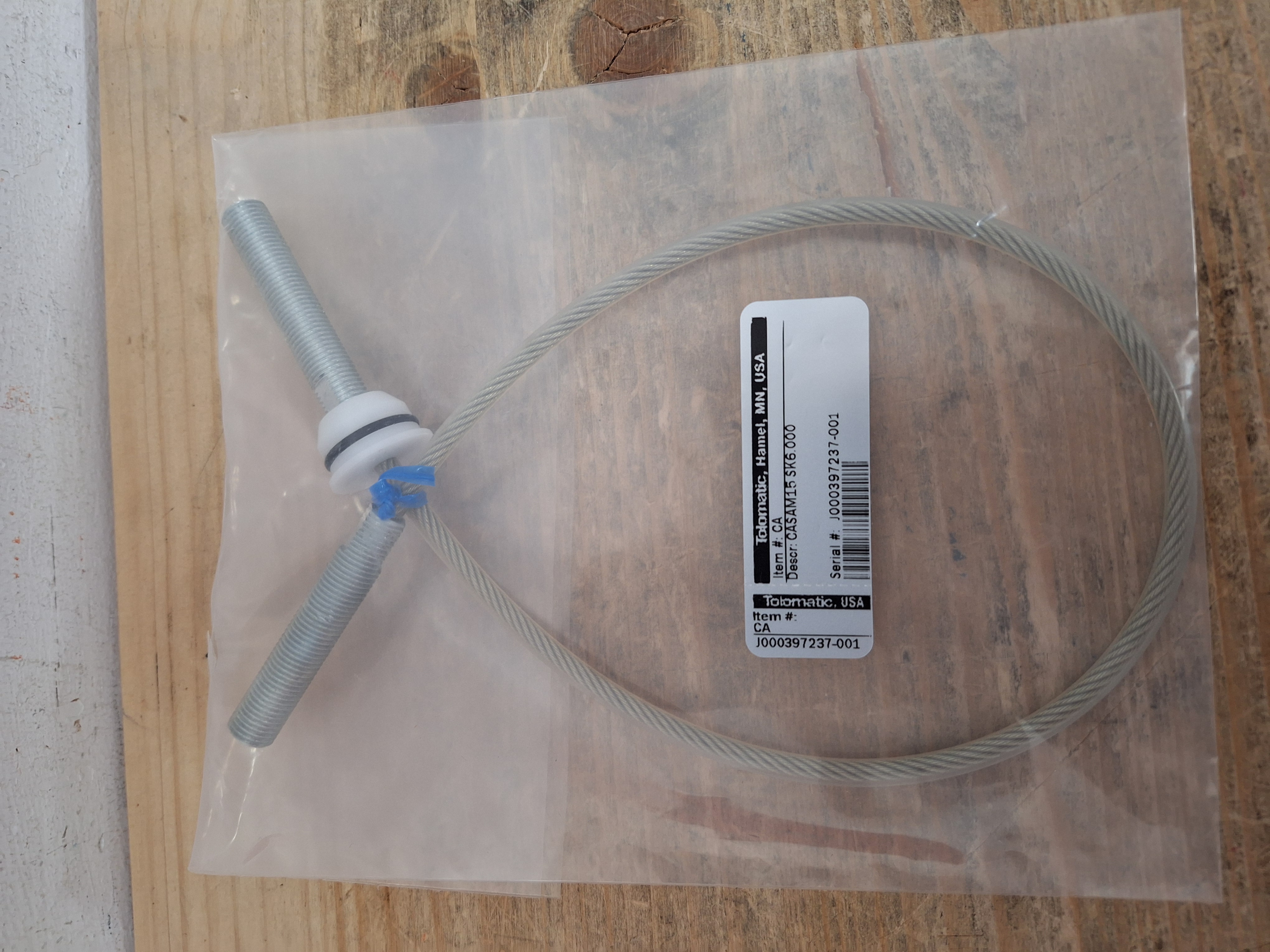 Steel cable for SAM15 SK6.000 HG RM2
