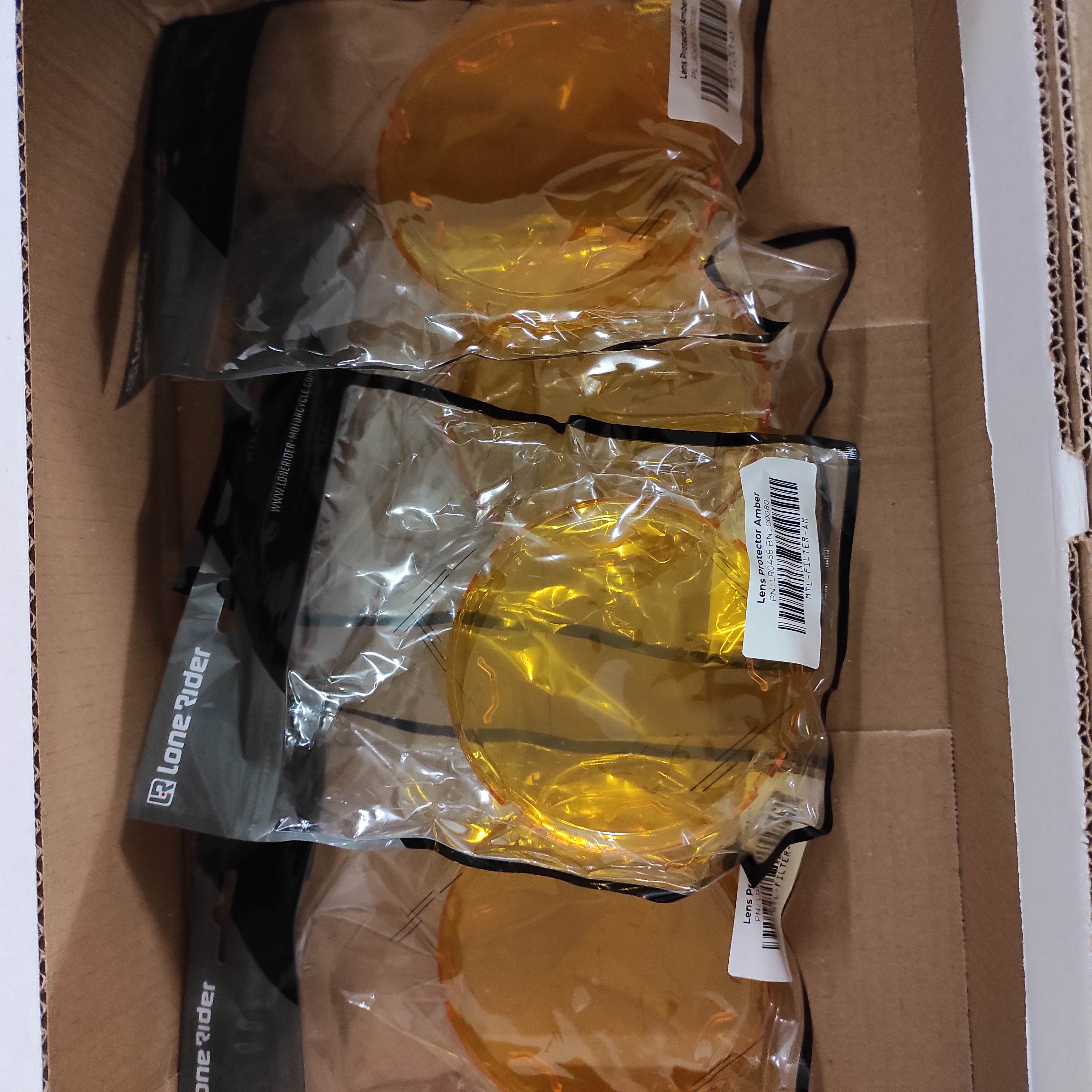 Motorcycle Lights Lens Protector Set