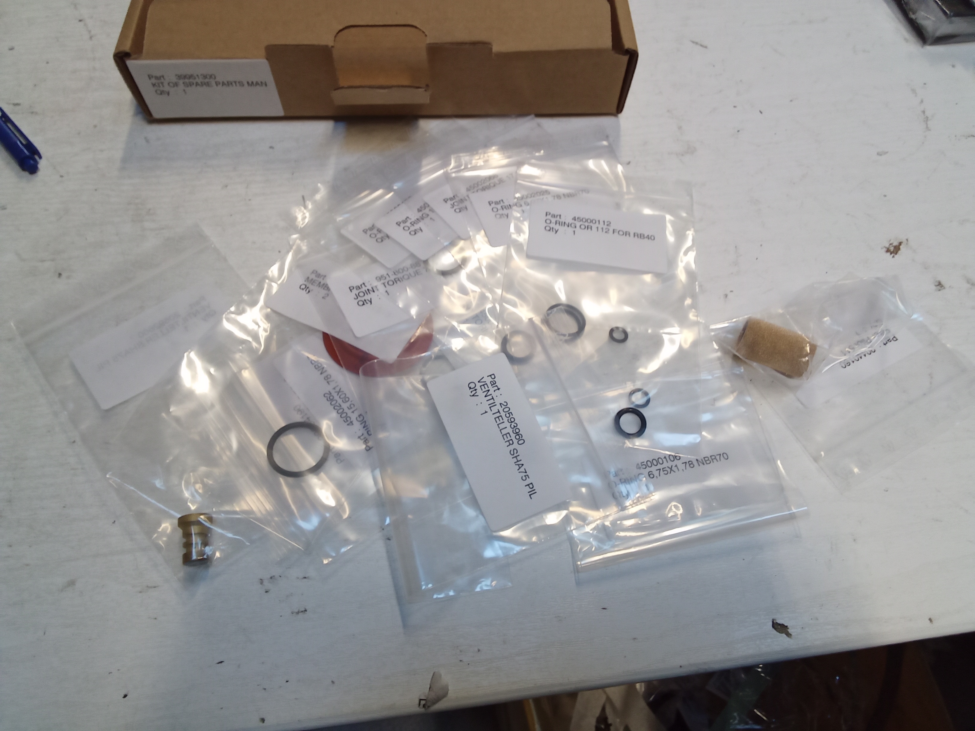 kits of spare part for RBE 4730S