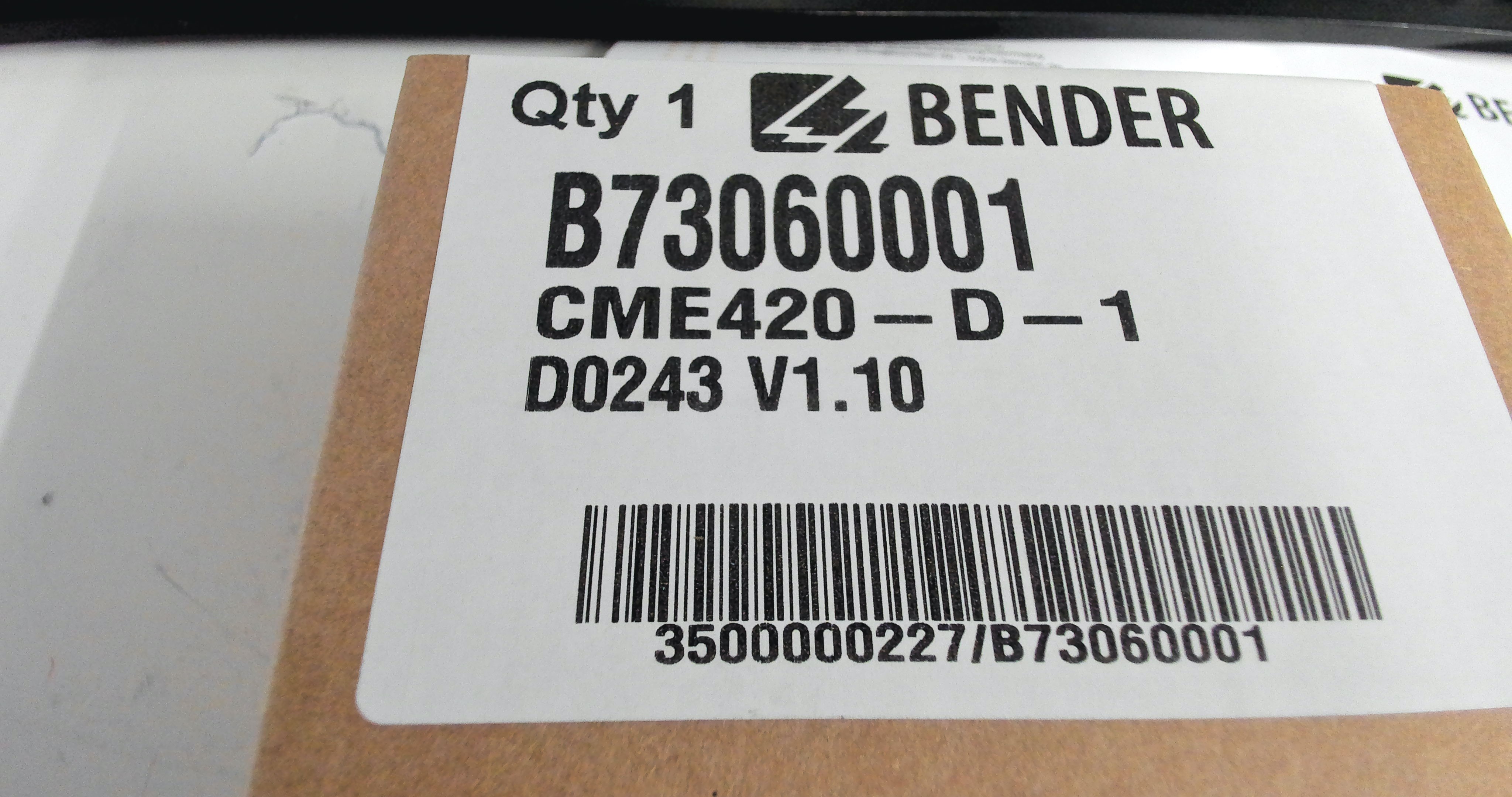 p/n: B73060001, Type: CME420-D-1