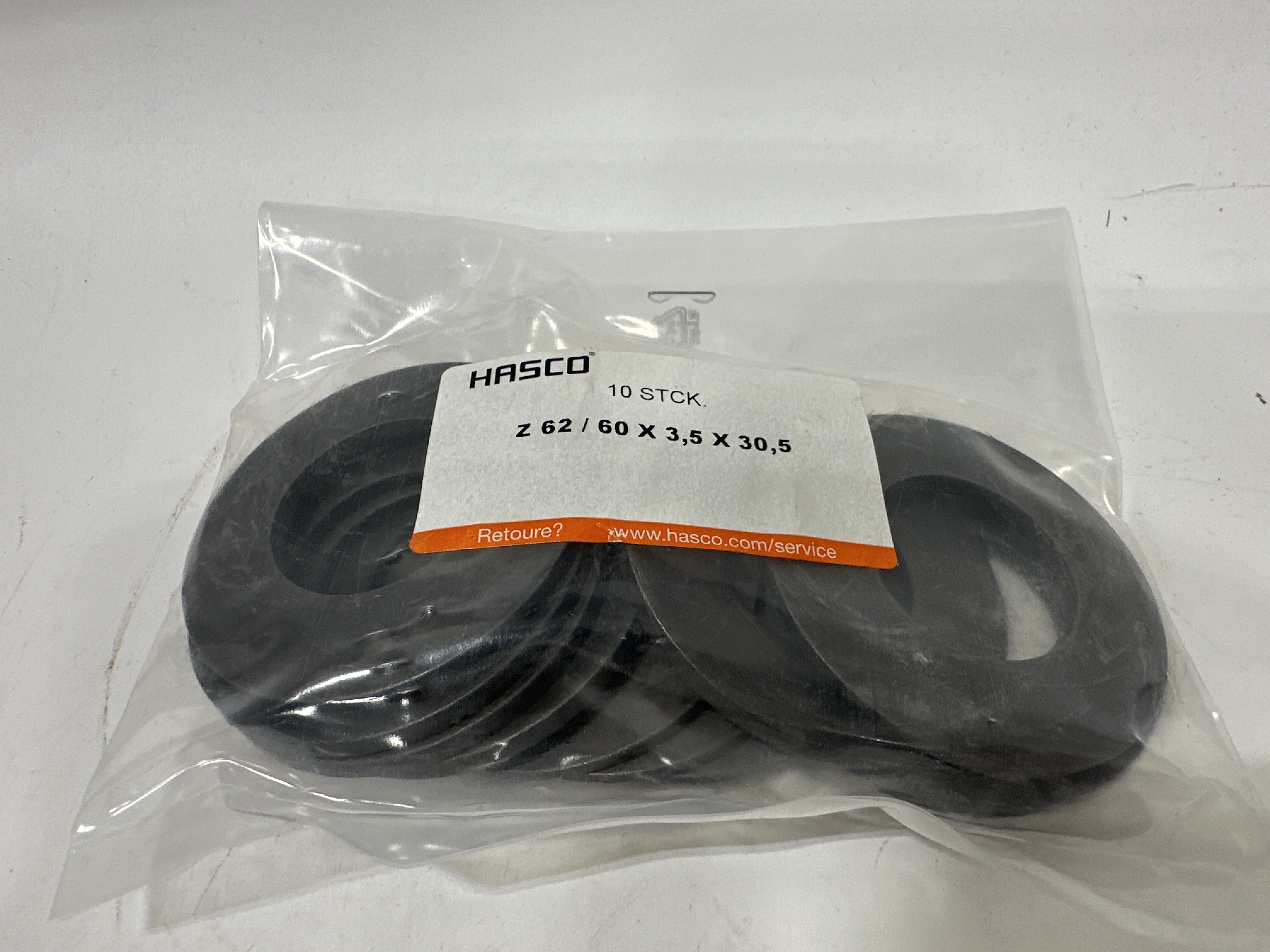 Z62/60 X 3,5 X 30,5