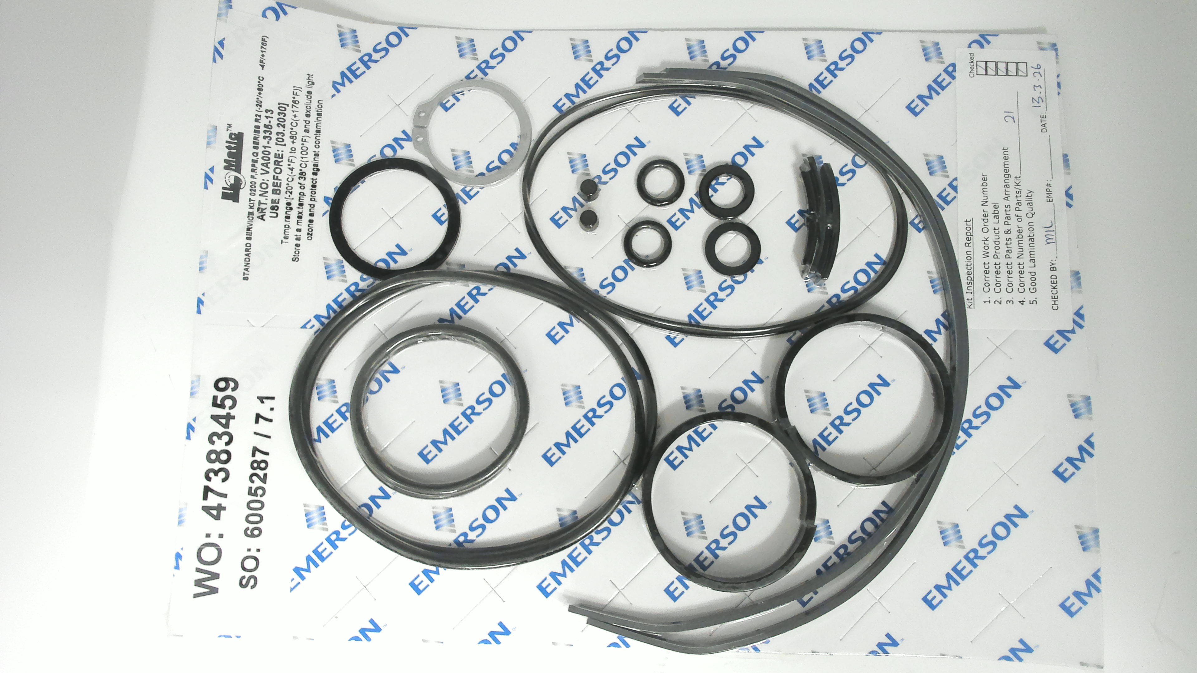repair kit for FD0200.NM00CWALL.YD22SNA.00XX