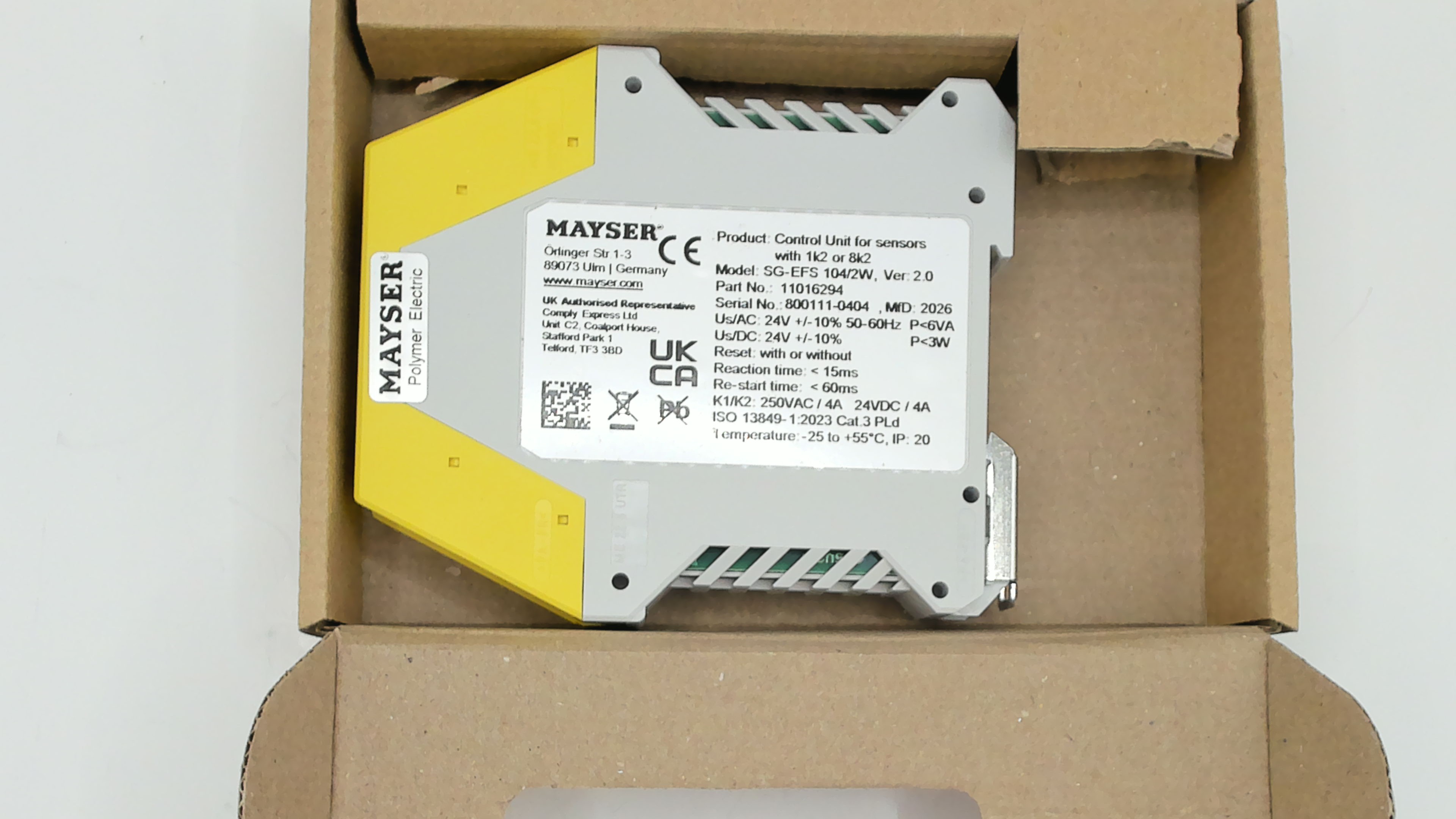SG-EFS 104 / 2W 24 V AC/DC/11016294