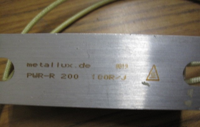 PWR-R 200  100 Ohm  300 mm UL-c