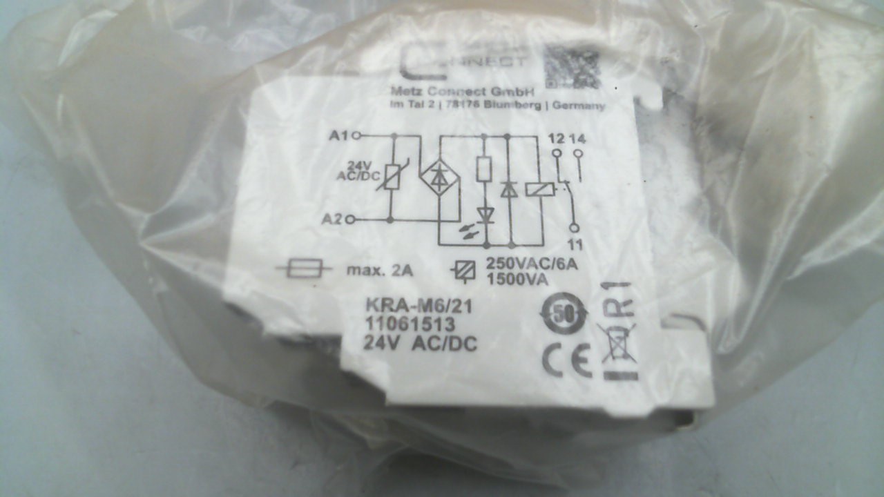 P/N: 11061513, Type: KRA-M6/21