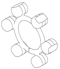 CF-B-H-138-R (yellow element)