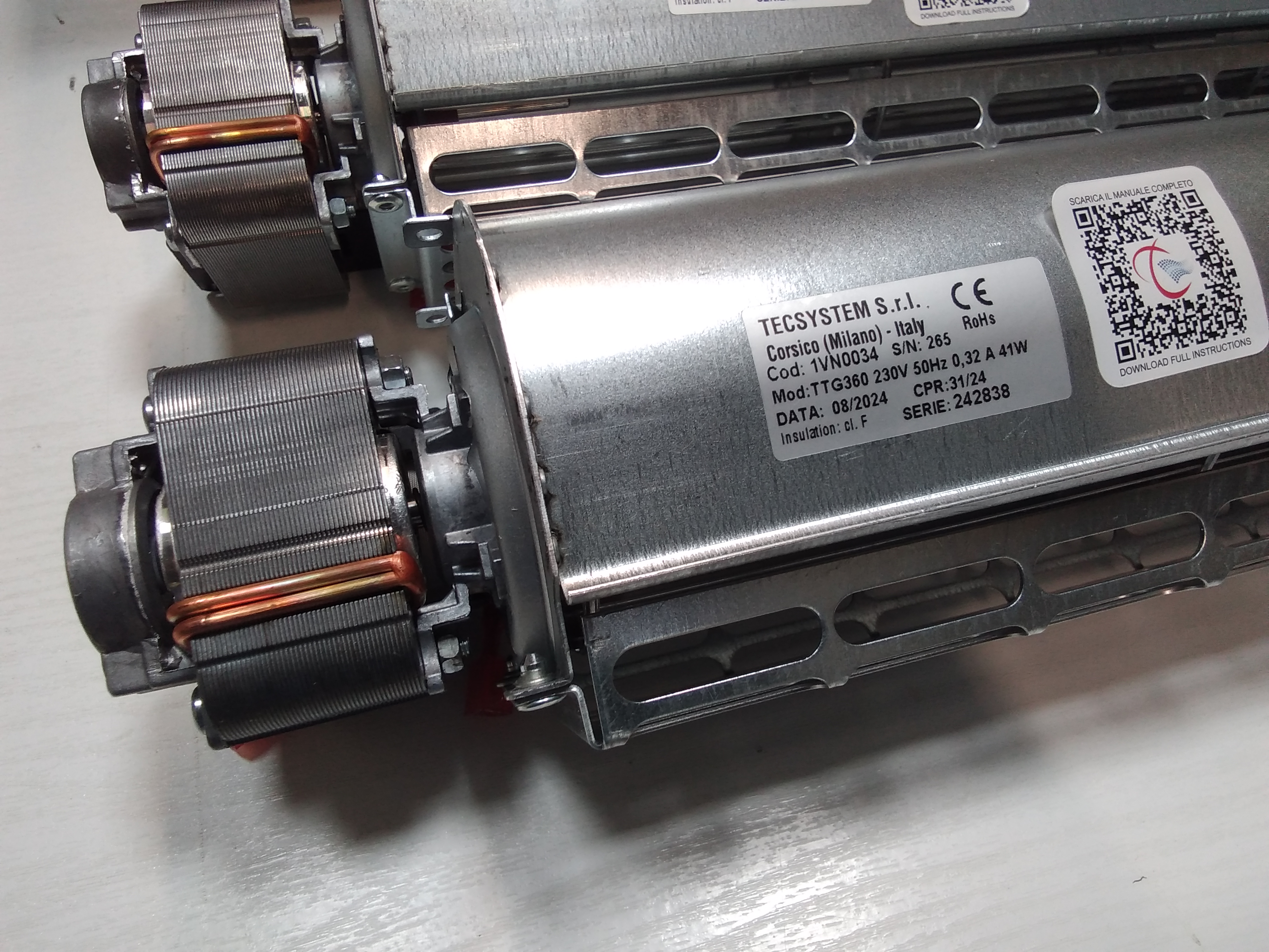 P/N: 1VN0034 Type: TTG360 230V 50HZ