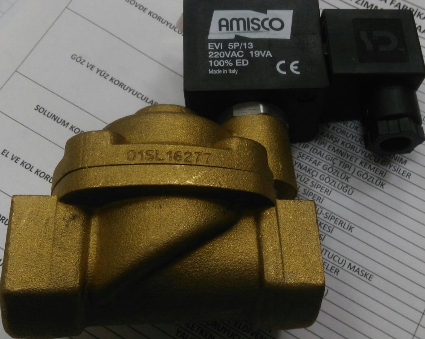 EVI 5P/13 – DIN 43650 A / FES5P13DD02405ZNS