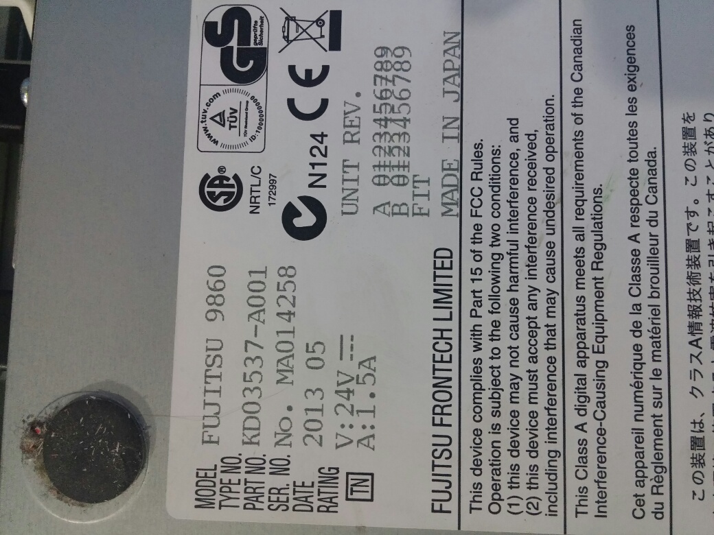 F9860 obsolete, replaced by F9870
