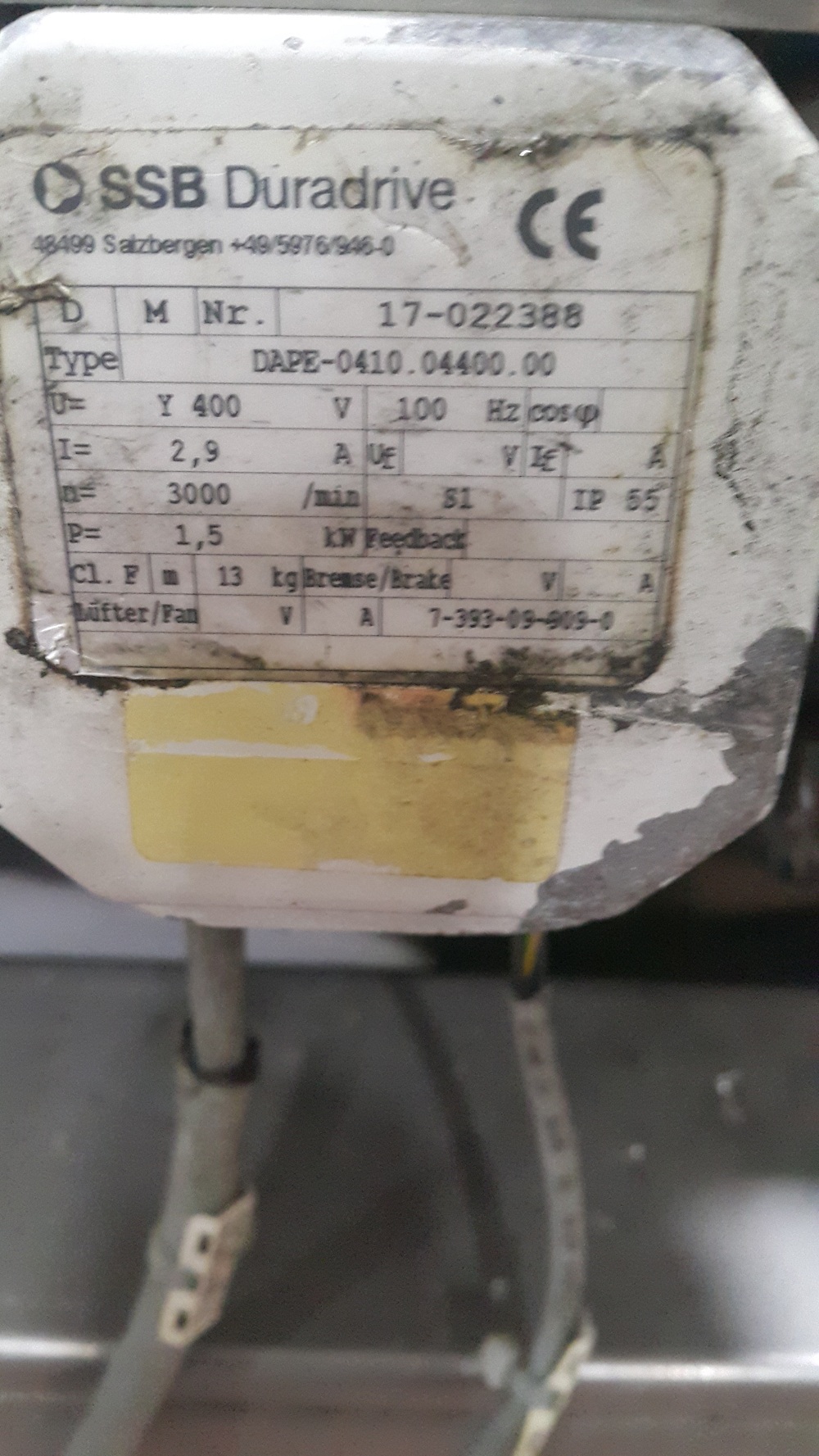 17-022388 - DAPE-0410.04400.00 - (OEM)