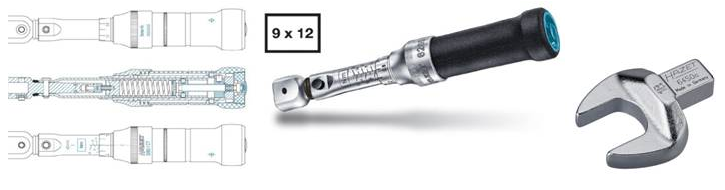 6280-1-CT + 13MM TORQUE WRENCH OPEN ENDS 