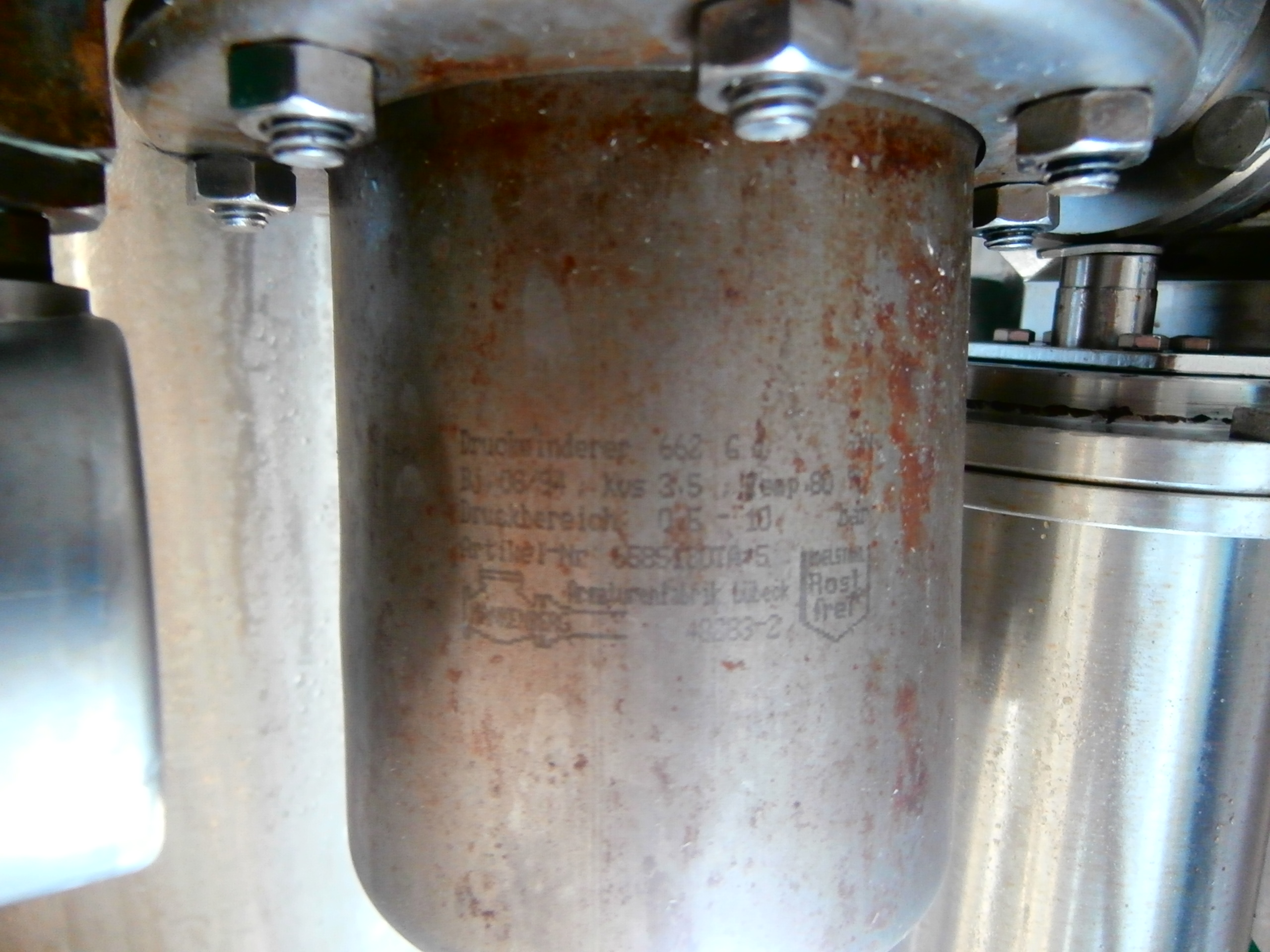 Druckminderer  662 G Artikel-nr 6585180TA-5 obsolete, alternative 662G G 1 