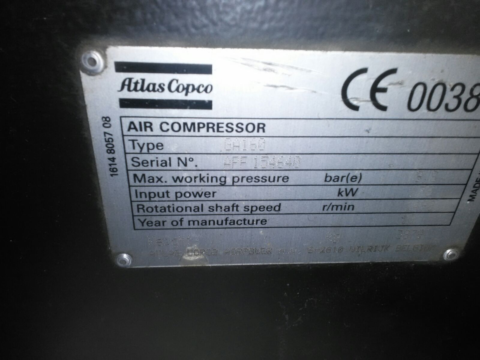 GA160, AFF154640 