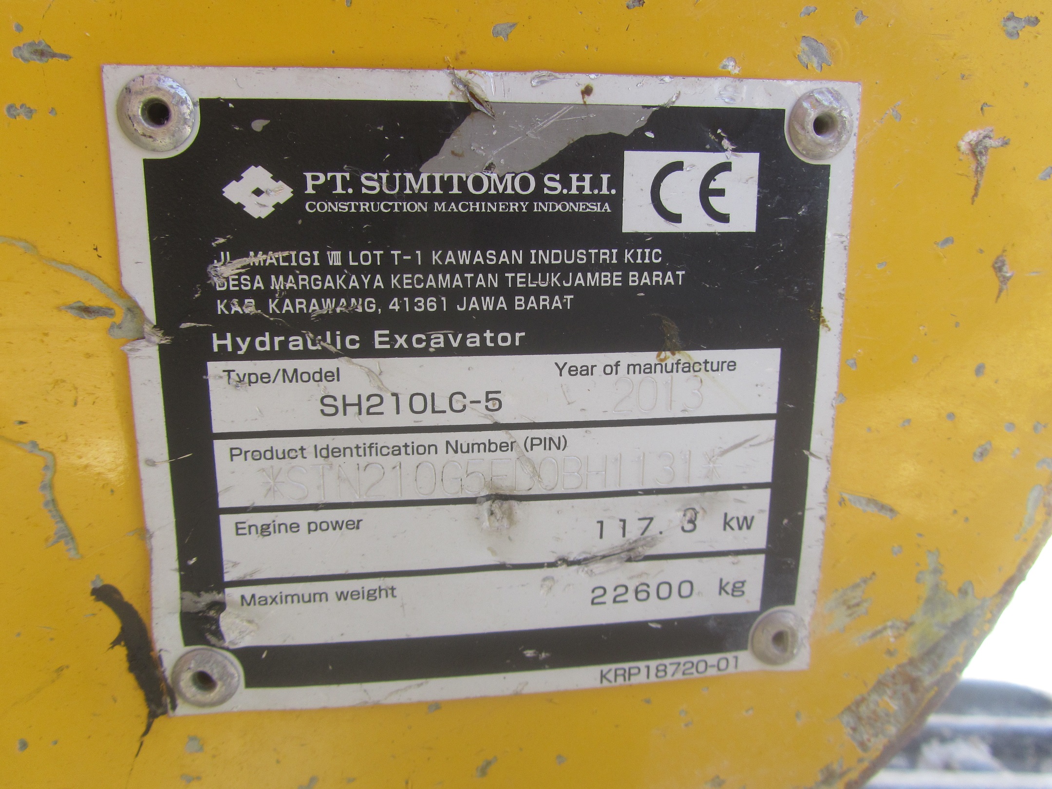 SH210LC-5 