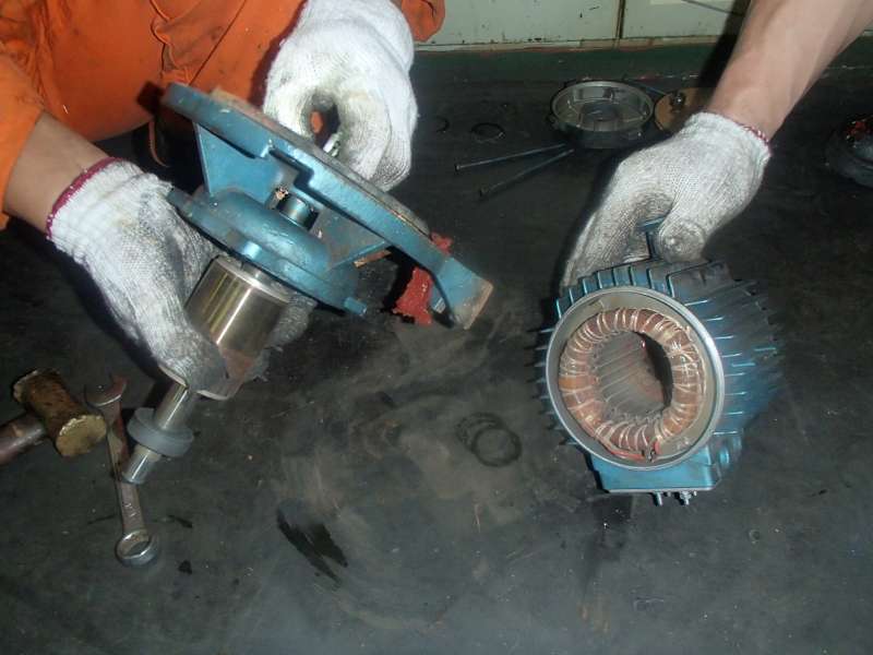 Type CS-16-T, 0,75 kW, 2800 RPM, 440V, 60Hz 