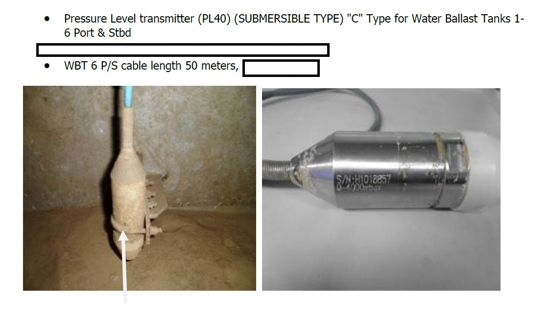 PL40 / (SUBMERSIBLE TYPE)) "C" Type // CABLE LENGTH : 50 METERS 